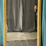 Large old 19th century mirror high 177 x 104.5 cm very good condition