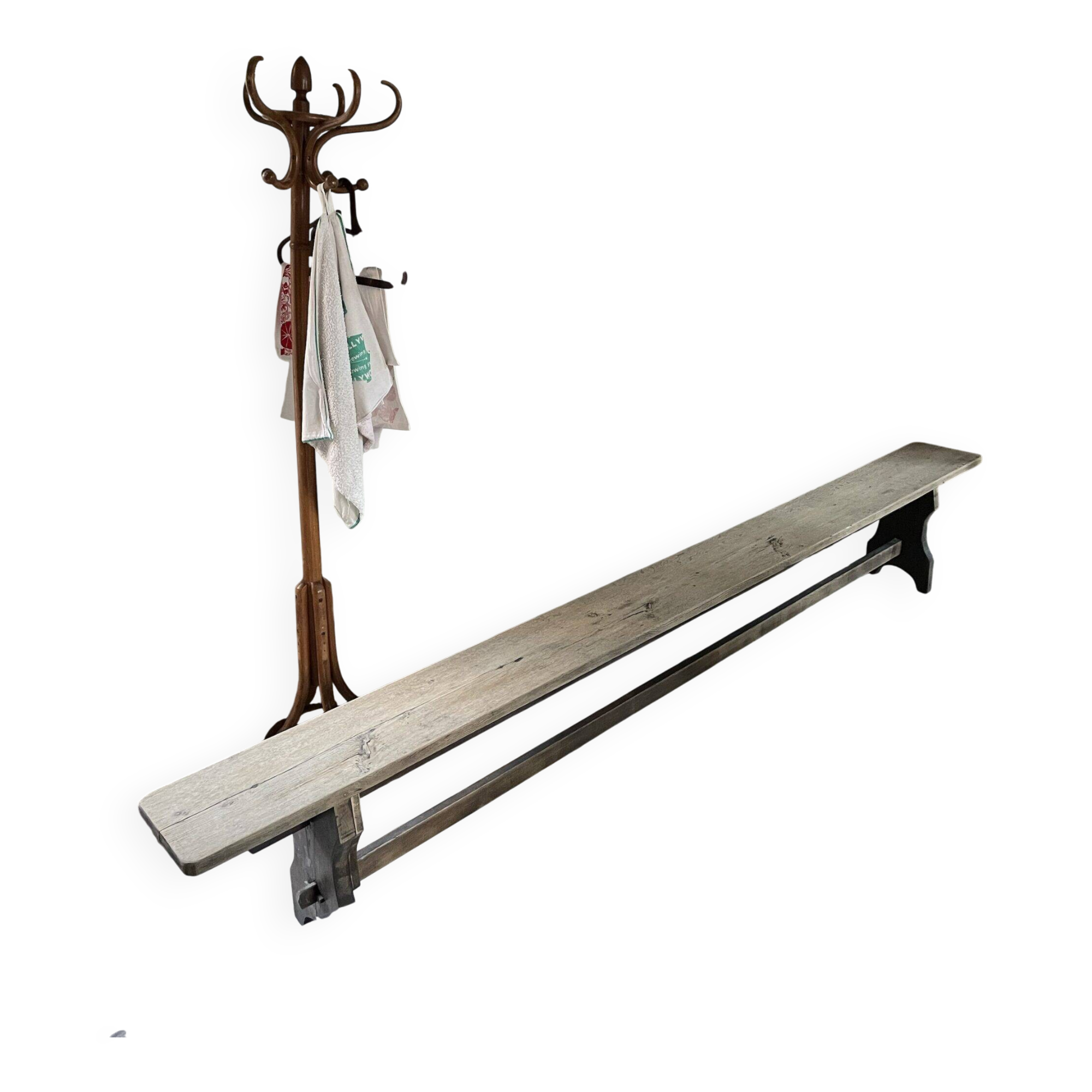 3-metre solid oak bench