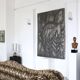 Extra-large postmodern animal print sofa | Germany | 1990s
