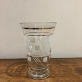 Vase en verre des années 50