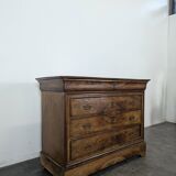 Flamed Mahogany Commode from the Louis Philippe period