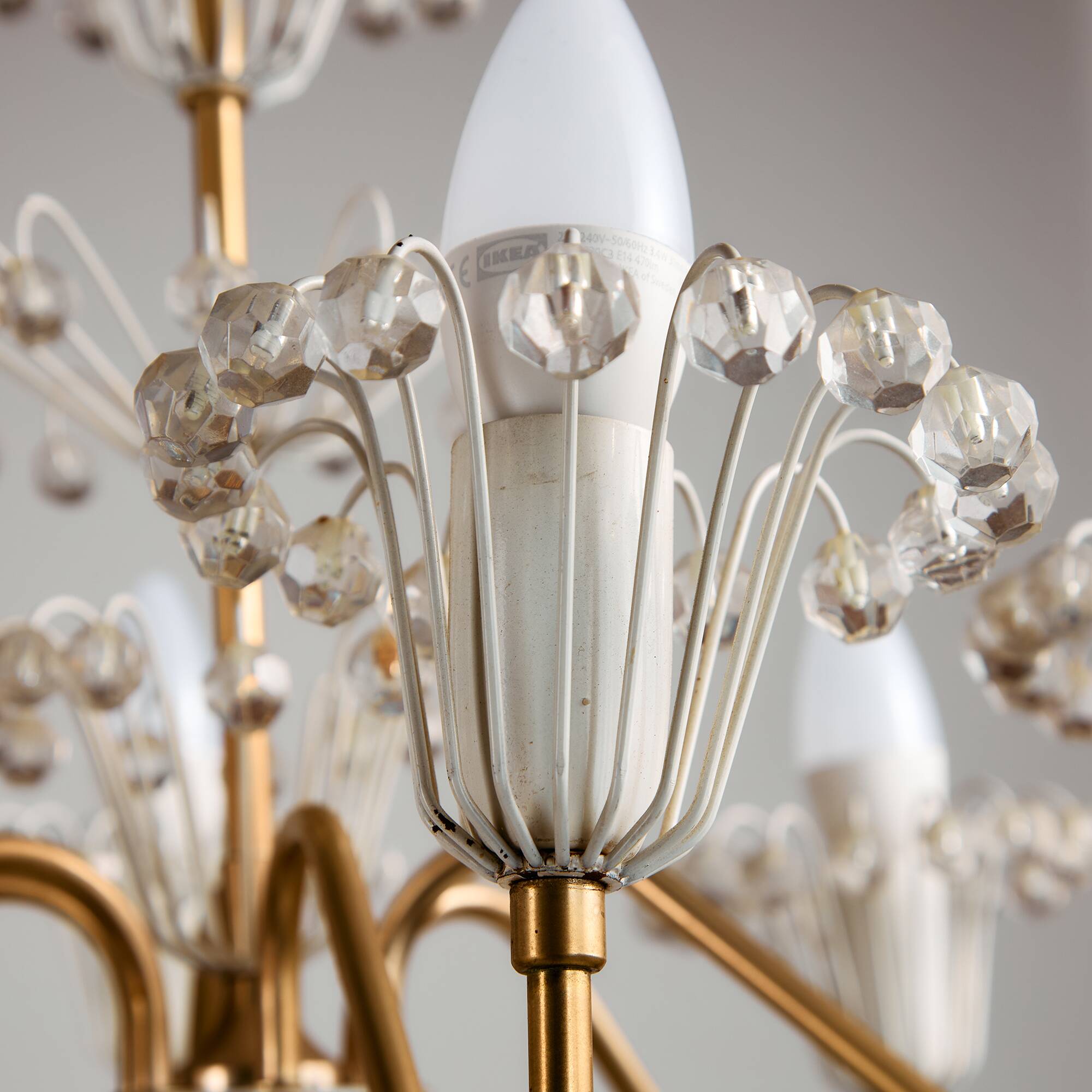 Fontaine chandelier by Emil Stejnar for Rupert Nikoll