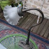 Art Deco gooseneck lamp