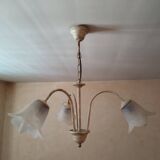 Art deco chandelier 3 branches