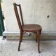 Ancienne chaise de bistrot en bois courbé Thonet