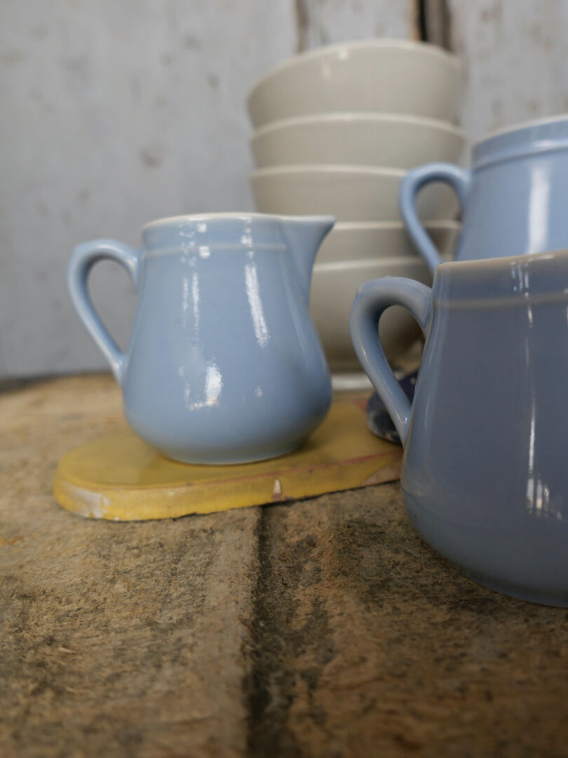 Lot of 3 sandstone pots