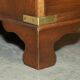 Restored leather military campaign desk Harrods Kennedy