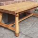 Brutalist table by Georges Robert (2 metres)