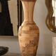 Decorative segmented wooden vase