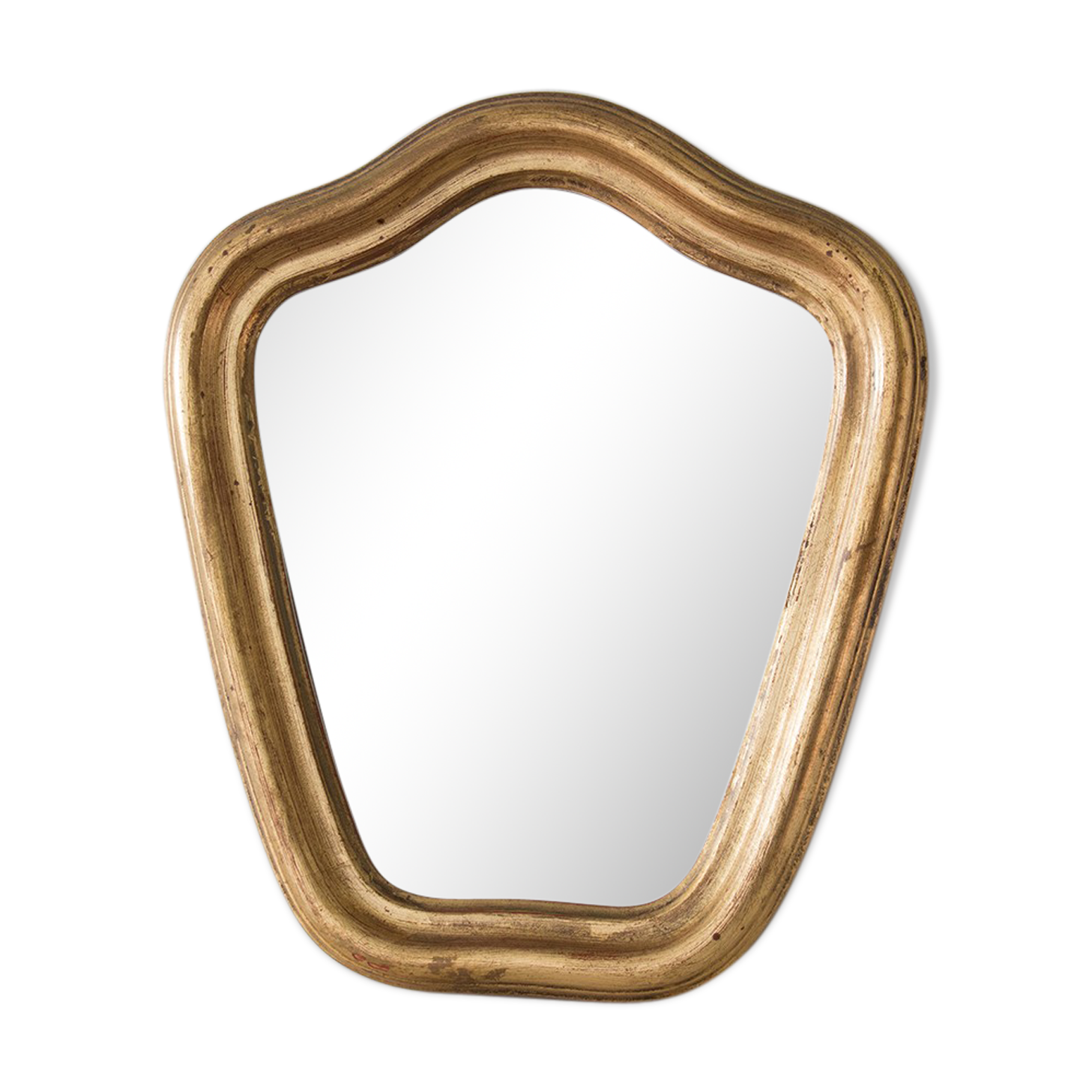 Golden mirror - 28 x 23 cm