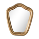 Miroir doré - 28 x 23 cm