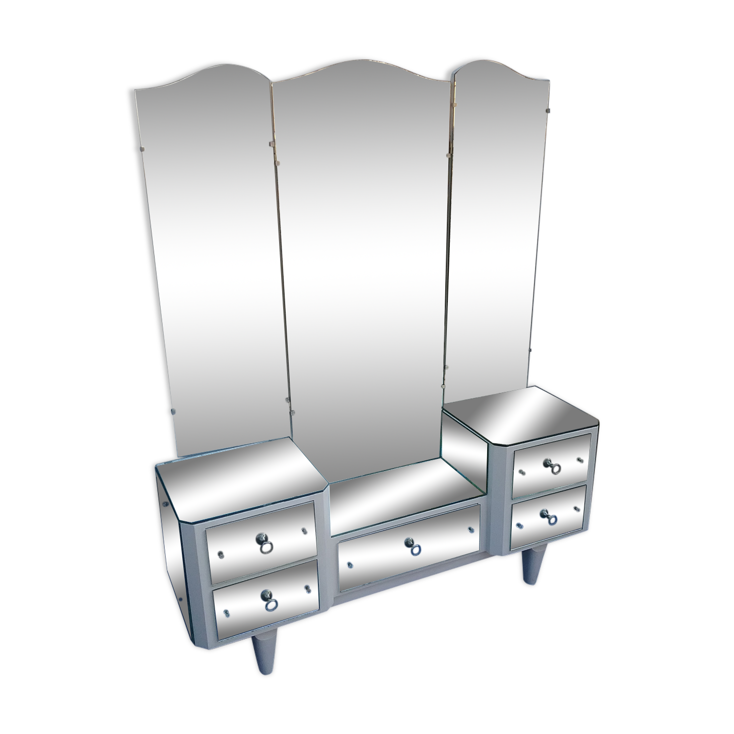 Vintage dressing table chest of drawers