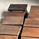Small stool, auxiliary teak stool, Indonesian footrest H15