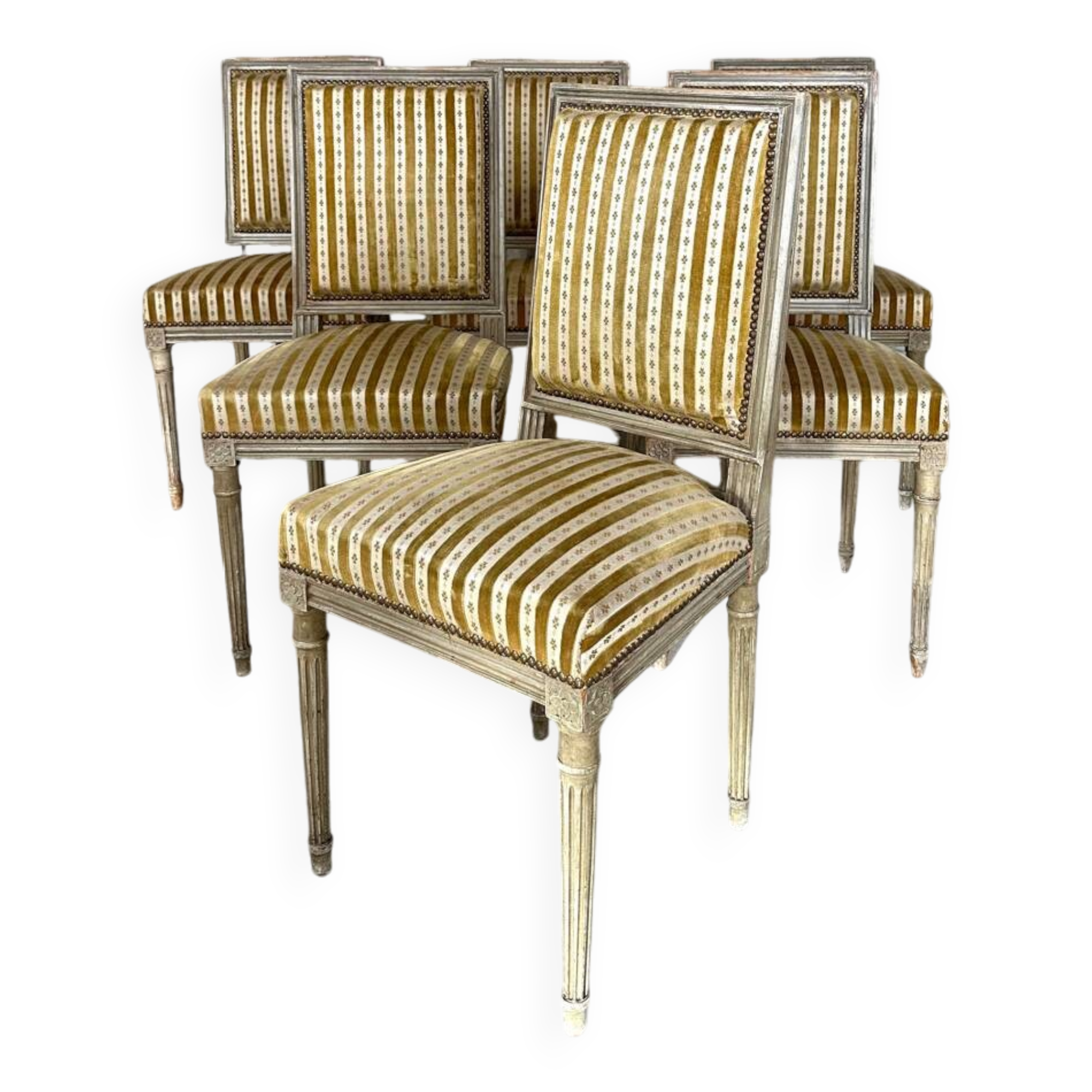 Set of 6 Louis XVI chairs