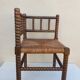 Corner armchair turned rosary style