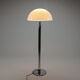 Vintage chrome and plastic mushroom floorlamp, 1970s