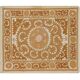 Hand-knotted rug, vintage Turkish rug 111x129 cm