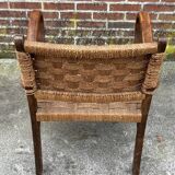 Bauhaus rope chair easy chair Erich Dieckmann style