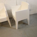 Trio of Joy armchairs by Philippe Starck for Driade