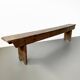 Wooden bench