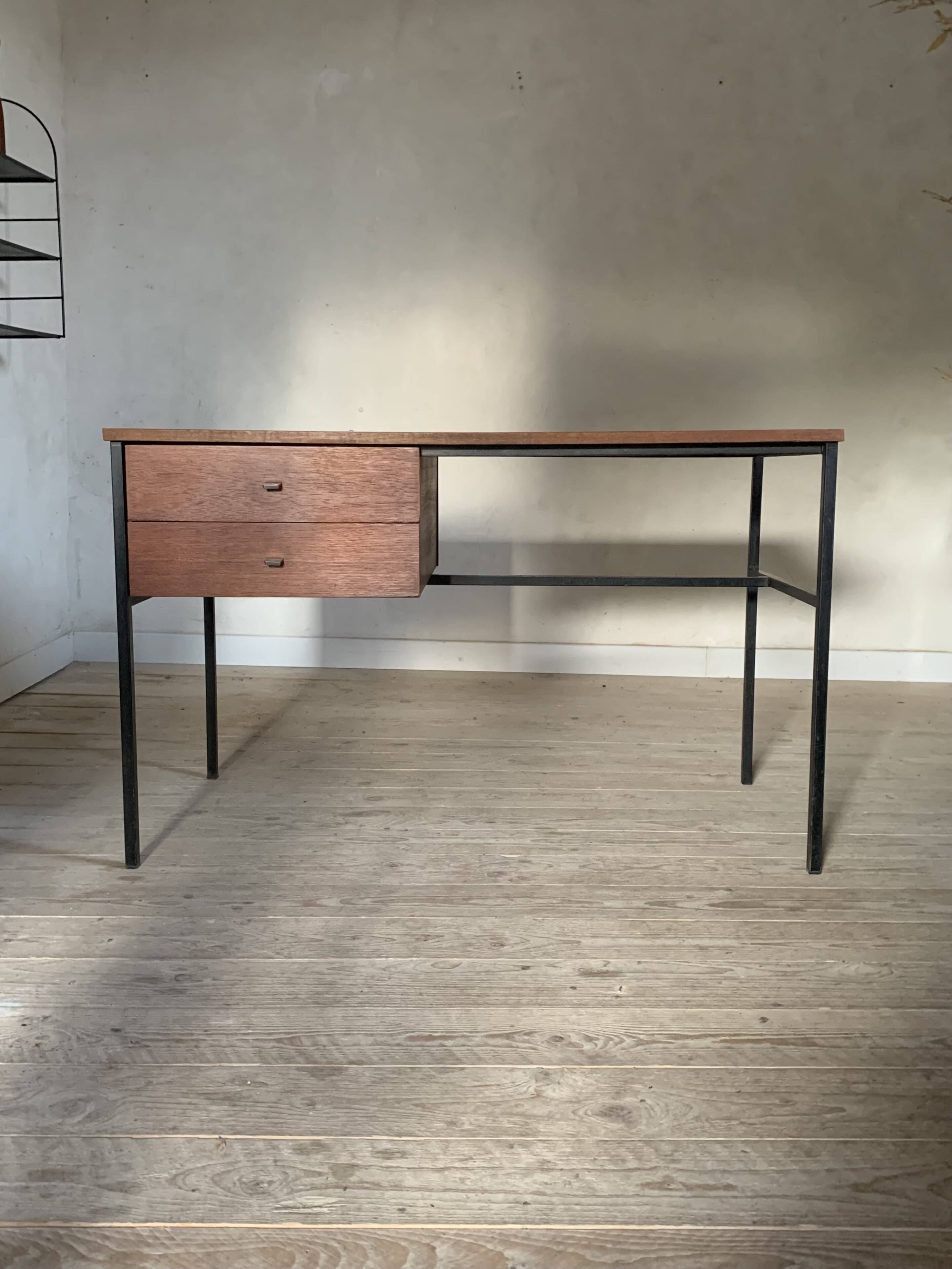 Pierre Guariche modernist vintage desk