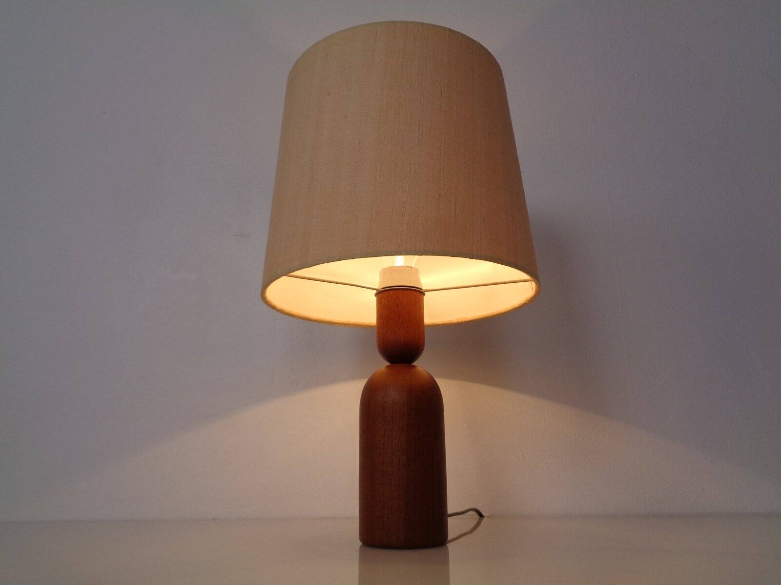 Teak Table Lamp from Domus, 1960s
