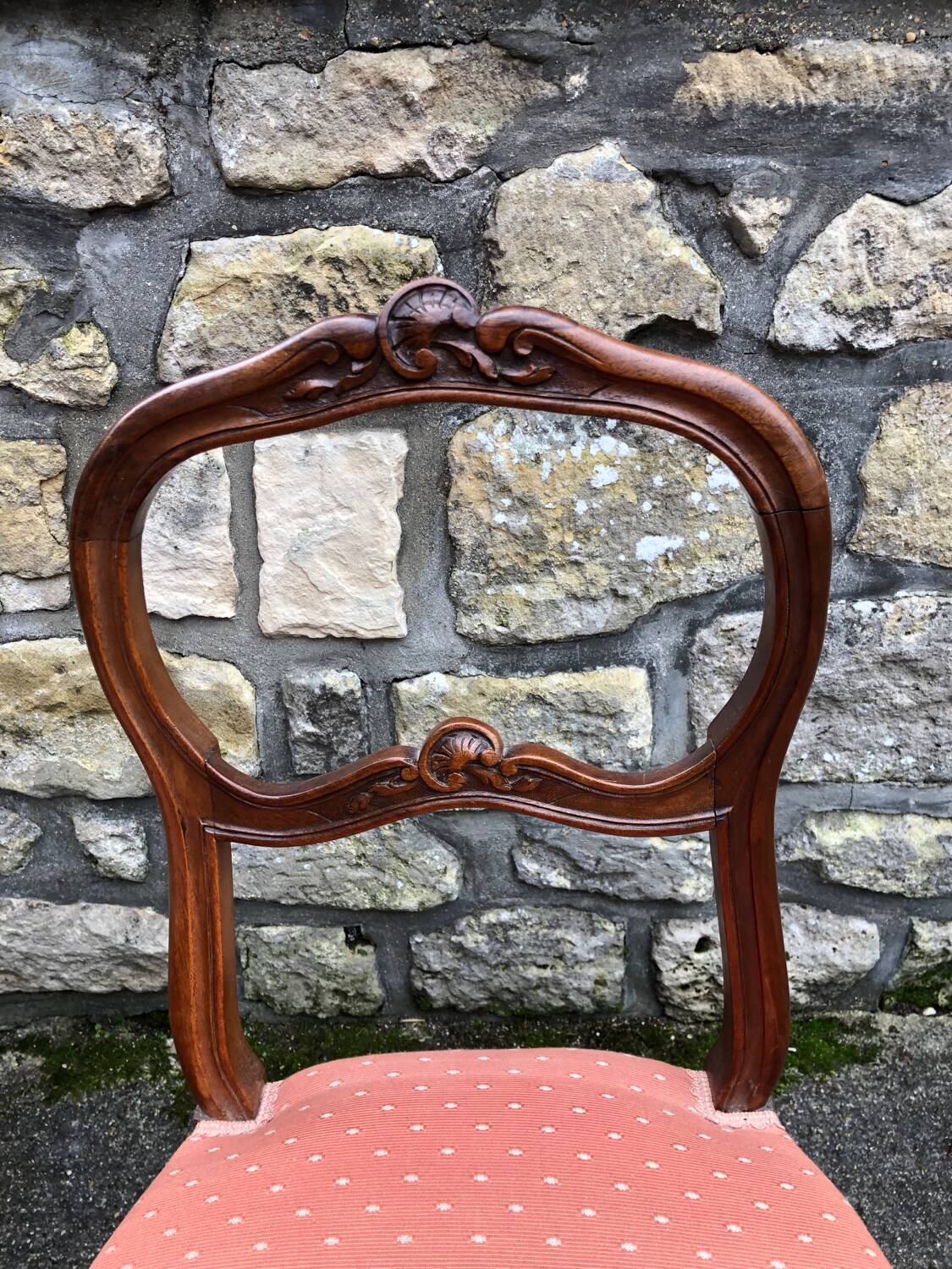 Pair of antique bedroom chairs