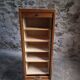 Armoire à rideau vintage en chêne | France | 1960s–1970s