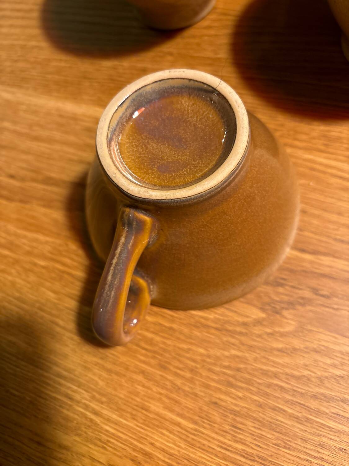Ensemble de 5 tasses en grès vintage