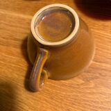 Ensemble de 5 tasses en grès vintage