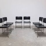 Set of 6 'SM08' dining chairs by Cees Braakman for Pastoe, 1960s