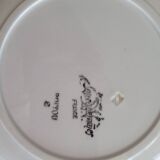 4 deep plates Poitou model from Sarreguemines