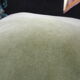 Khaki Green Velvet cushion