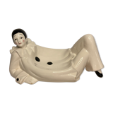 Vintage ceramic TWI Japan Pierrot ashtray