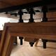 Acacia wood dining table - 203x102cm - Very good condition