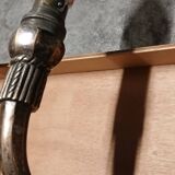 Paire d'appliques en bronze argenté 1900