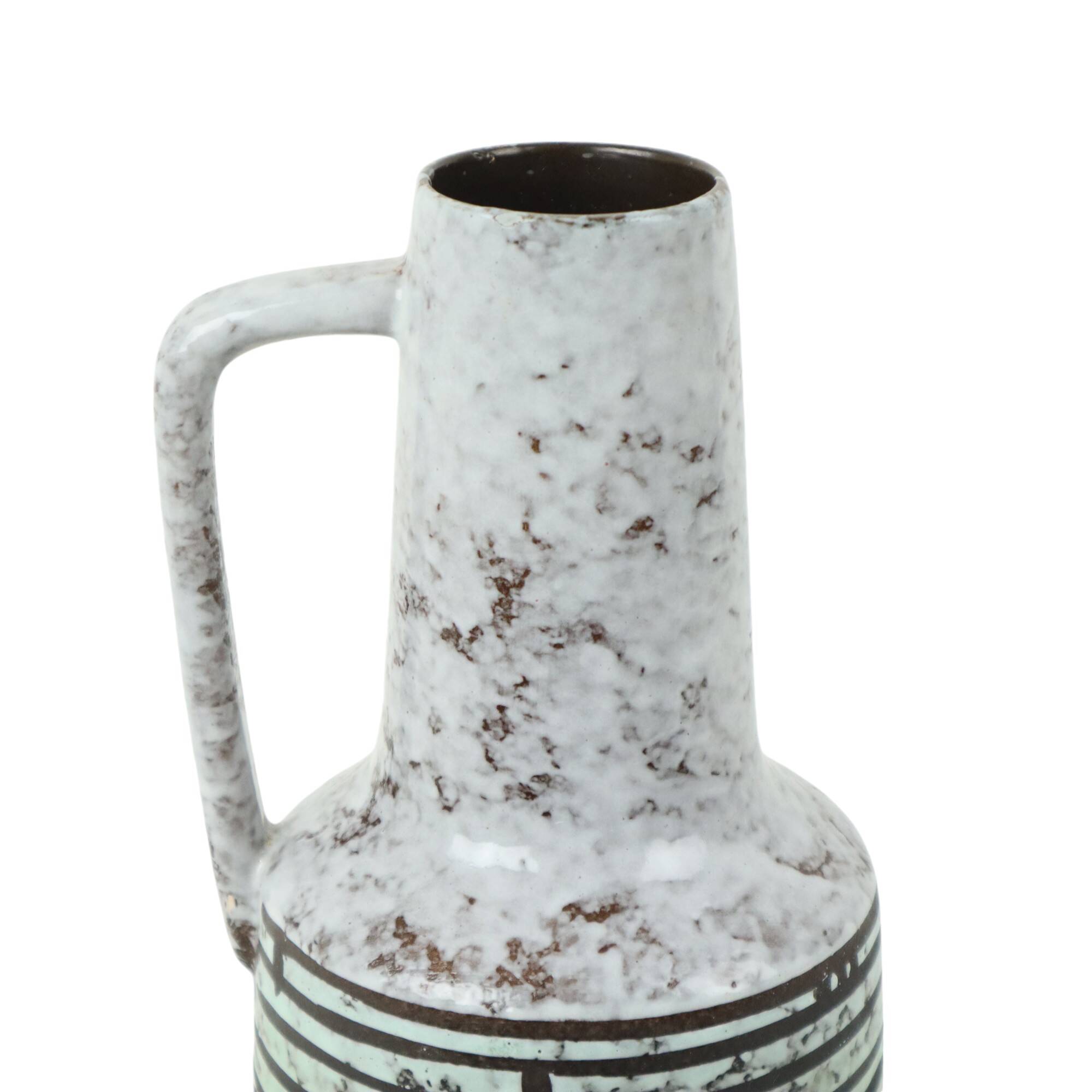 Vintage Vase VEB Haldensleben West Germany Ceramics 4070 A
