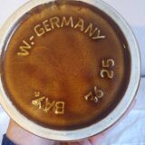 Vase w germany bay numeroté 76 25 vintage 70's