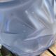 Art Deco blue vase