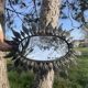 Oval leafy mirror - 1960 - sun mirror style