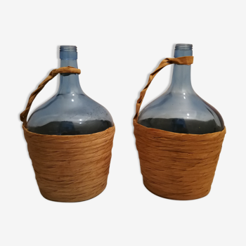 Two demijohns
