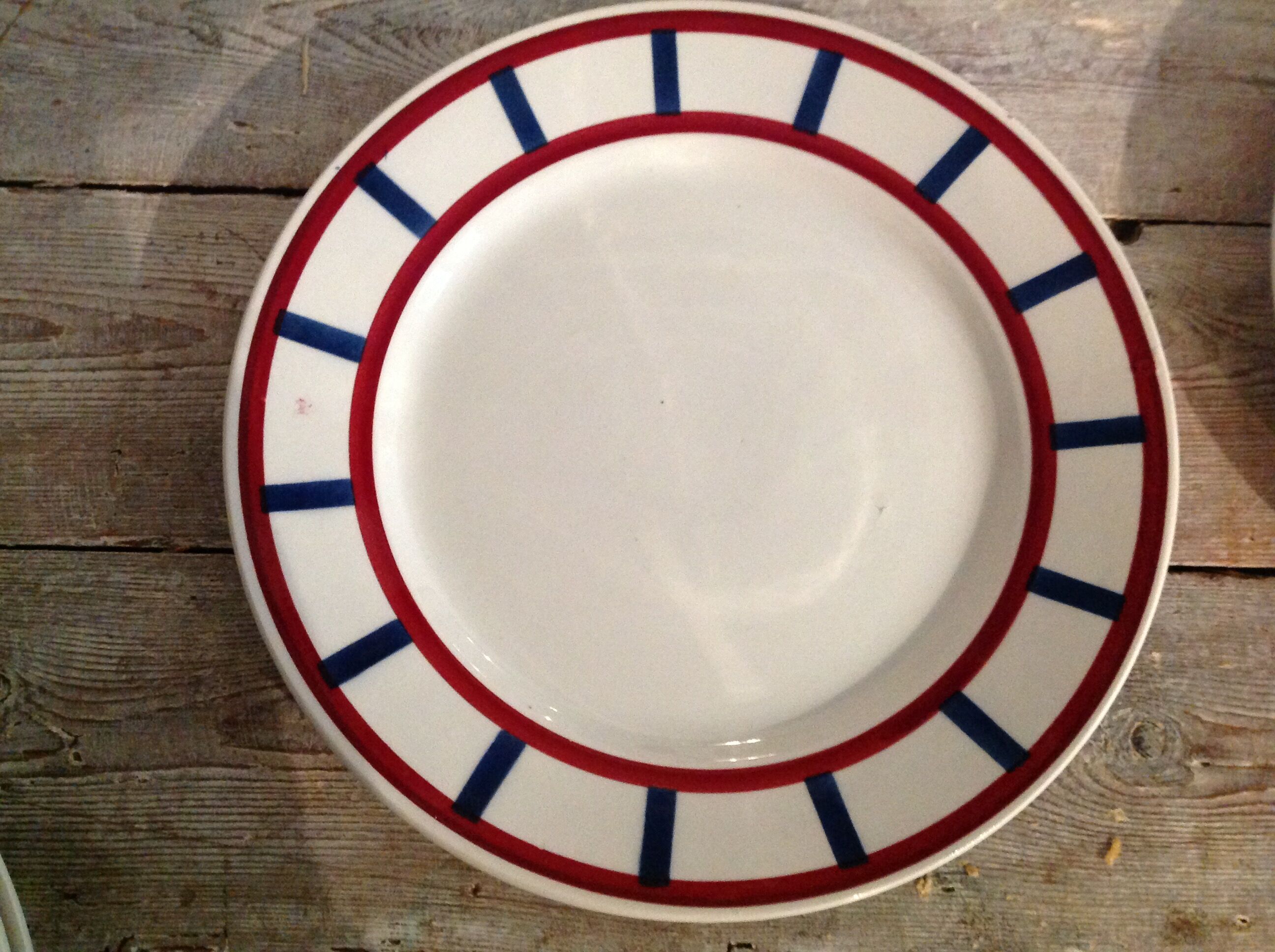 Series of 10 dessert plates