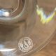 Crystal vase signed Baccarat