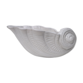Salad bowl / cache vintage shell pot in earthenware