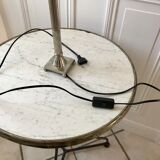 Silver metal lamp 50s