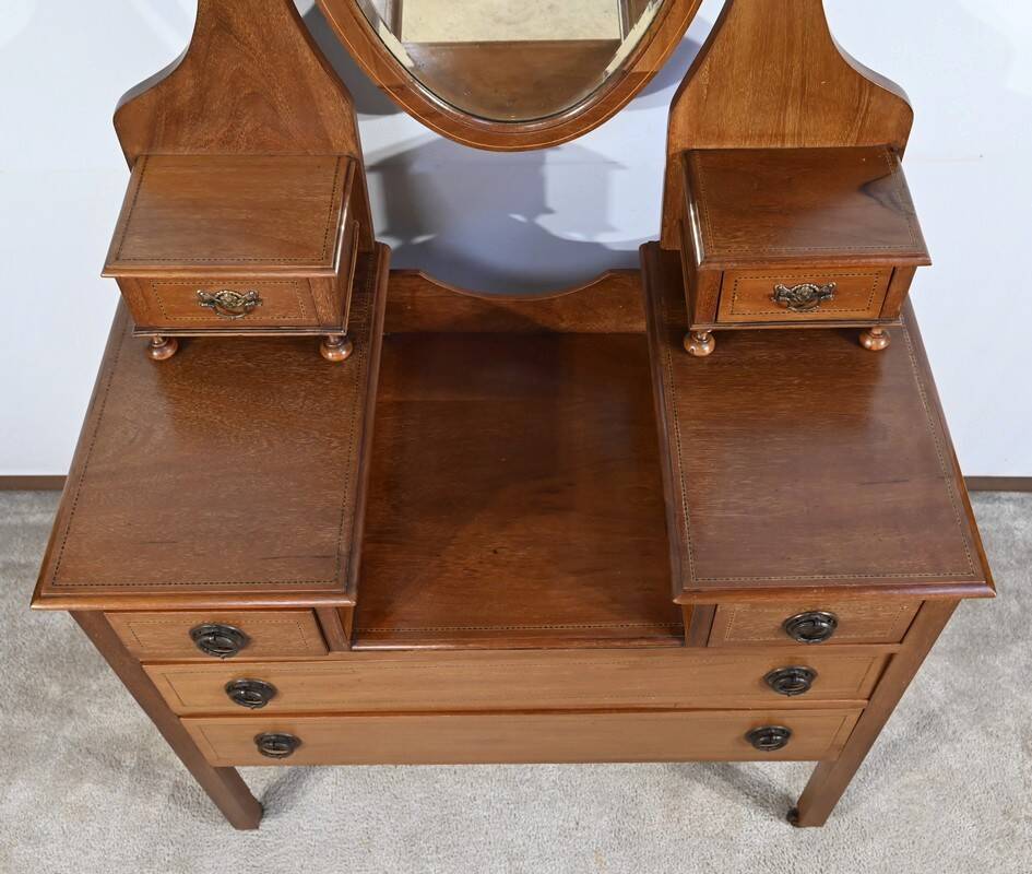 Petite coiffeuse anglaise en acajou – 1920