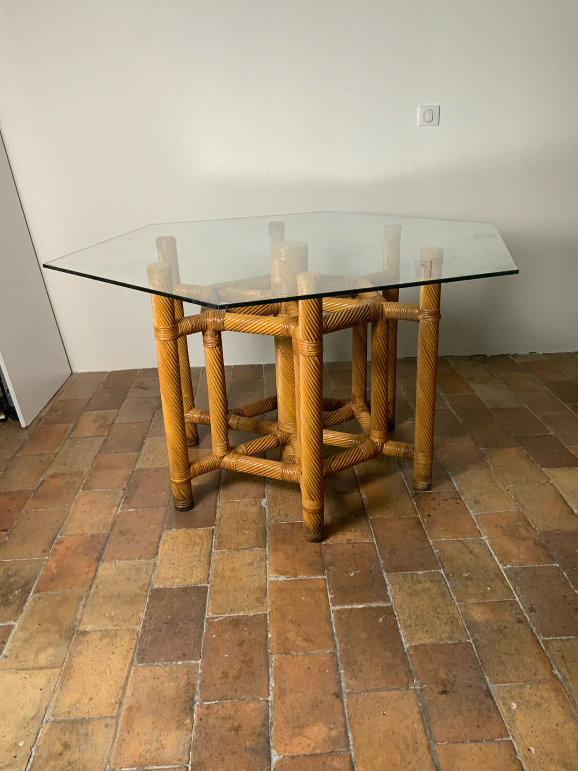 Modern and organic dining table