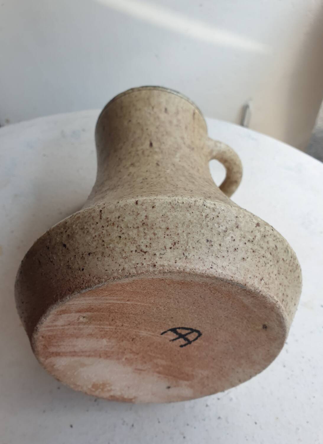 Vintage Accolay ceramic vase from the 1950s and 1960s