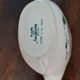 Digoin Sarreguemines sauceboat with hand-painted waterfowl decoration