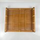 Bamboo tray with handle, 1960s/70s